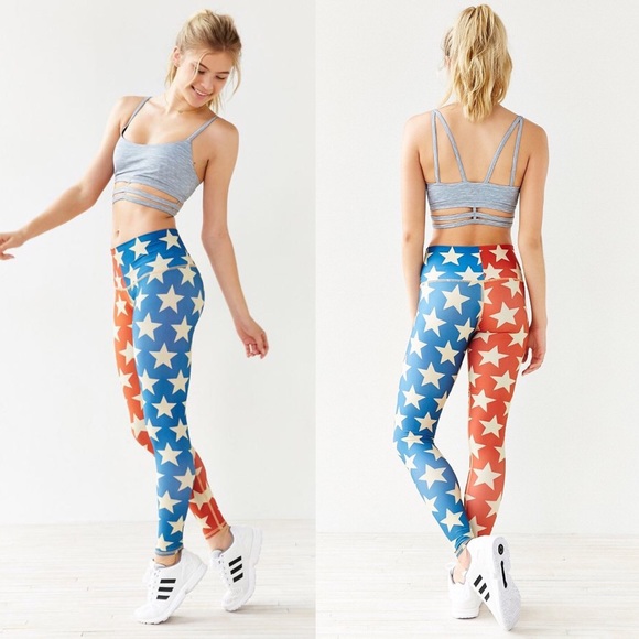teeki Pants - •Teeki• Star Power Leggings Hot Pants